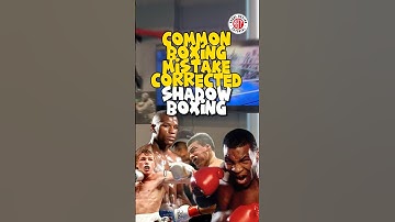 Shadow boxing mistake corrected #shadowboxing #boxingtips #boxing #boxingtutorial #boxingtechnique