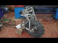 All wheel drive (2WD Motorcycle) Trike Motorcycle front front drive unit making
