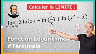 LIMITES de ln(x) - Exercice Corrigé - Terminale