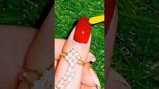 🧷Easy safety pin nail art design for beginners #simplenails #shortsviral #subscribe