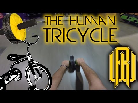 HUMAN TRICYCLE | Raymond Warner and Rocco Piazza - YouTube