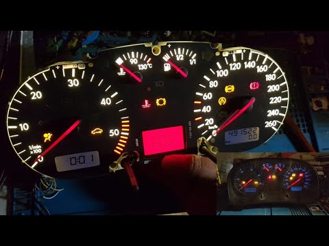 طريقة تغيير و تزيين طابلو السيارة جولف  4