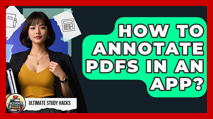 How To Annotate PDFs In An App? - Ultimate Study Hacks