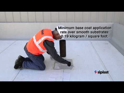 Parapro Roof Membrane Application Series: Step 4. Apply Parapro Flashing.