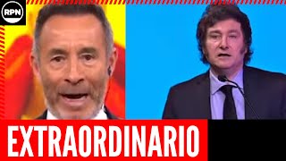 Milei dijo que bajó la inflación y Juan Enrique le dio una clase magistral de economía: &quot;Deja de..:&quot;