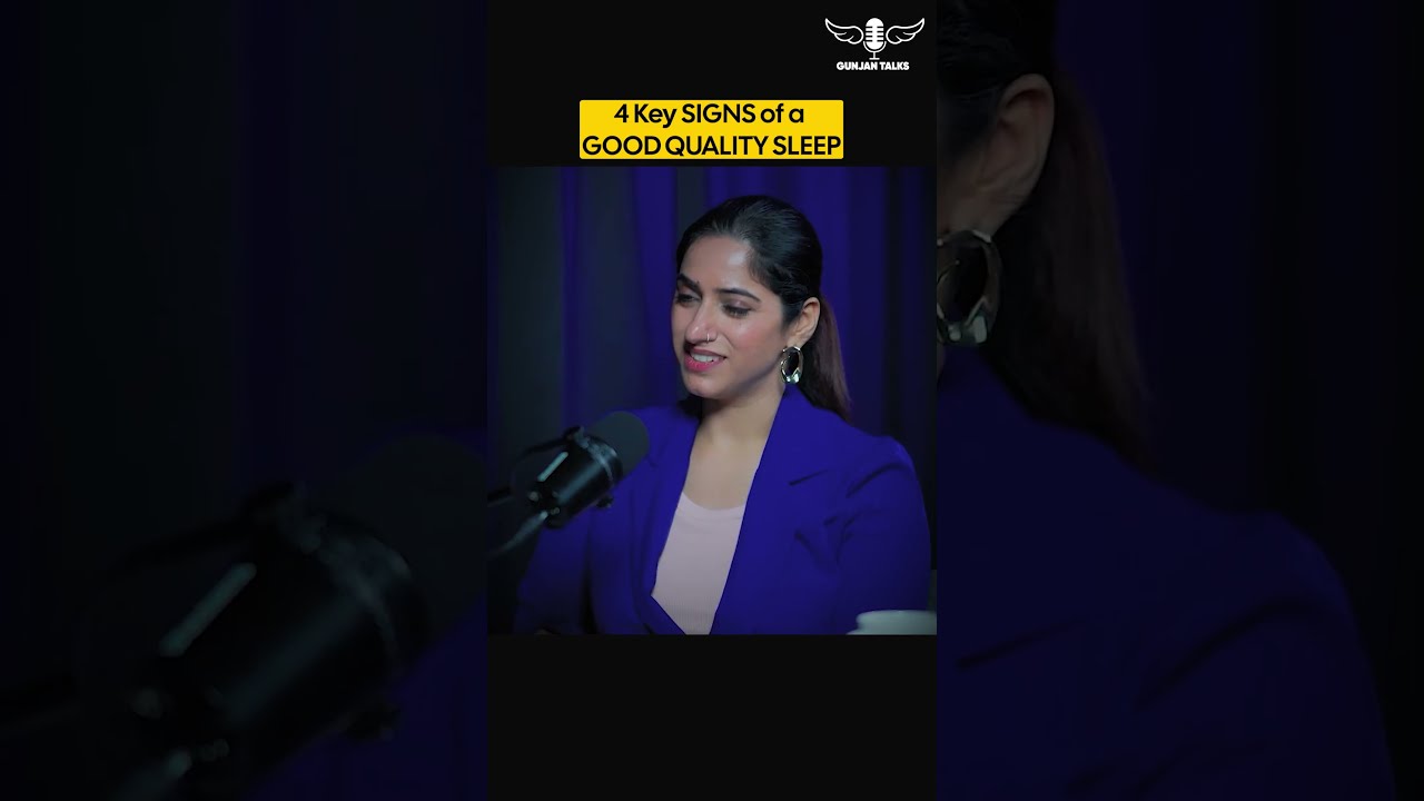 4 Clear Signs Of Good Quality Sleep Most People Miss 3 Gunjan Talks Clips