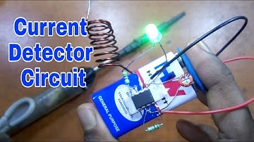 How to | DIY | Current detector circuit using in555 |Ac current tester #RC Invention #diy #howtomake