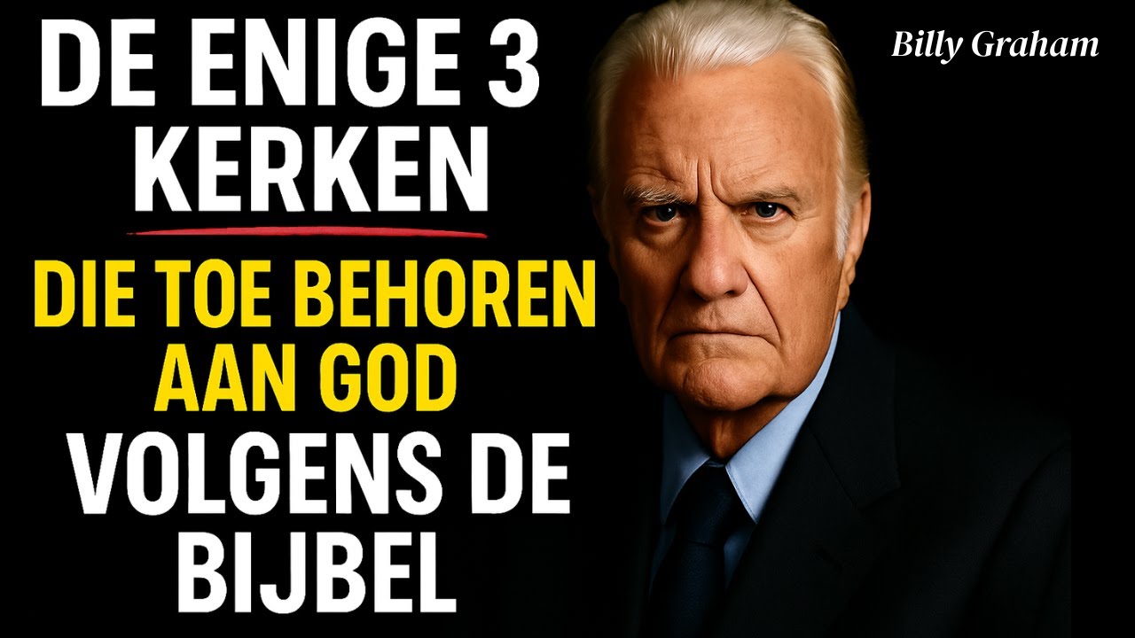 ALLEEN Deze 3 KERKEN Behoren Toe aan GOD, de ANDEREN Zijn VEROORDEELD! - Billy Graham