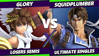 S@X 544 Losers Semis - Glory (Pit) Vs. Squidplumber (Richter) Smash Ultimate - SSBU