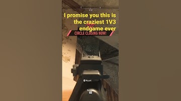 The craziest 1V3 endgame Win you will ever see #better #cod #warzone #clutch