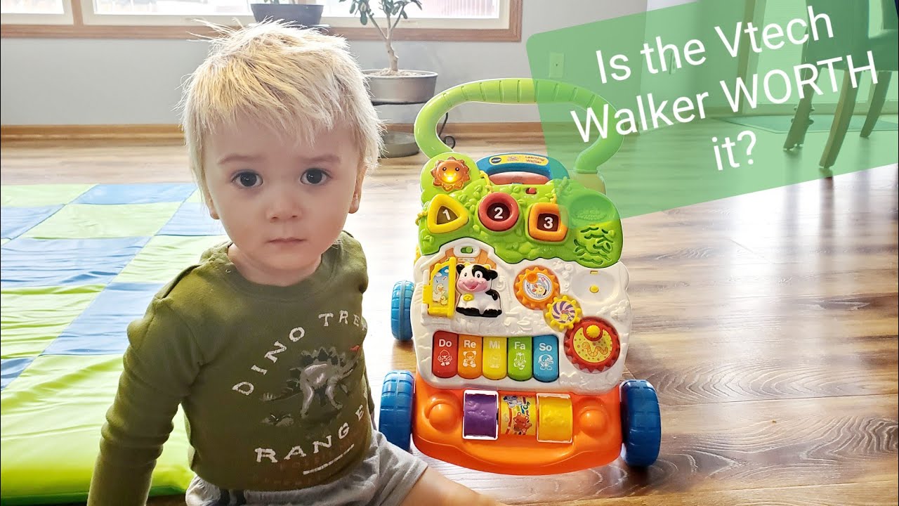 VTech Sit-to-Stand Learning Walker Review | Toy Review | Educational DevelopmentalToy