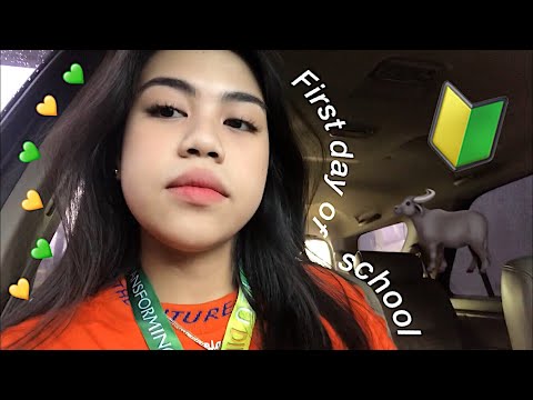 School Vlog ( 1 ) Feu Diliman