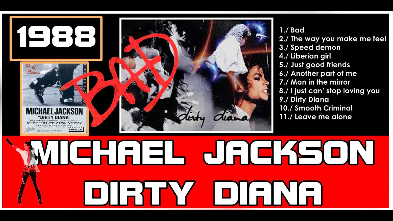 MICHAEL JACKSON DIRTY DIANA *** lyrics video *** YouTube