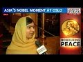 Malala after winning **bel Peace