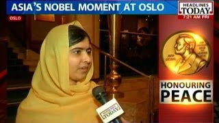 Malala after winning the Nobel Peace Prize talks about the path ahead