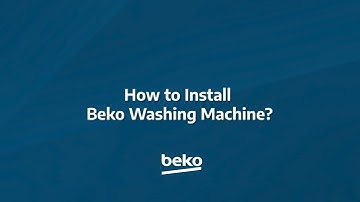 How to Install Your Washing Machine