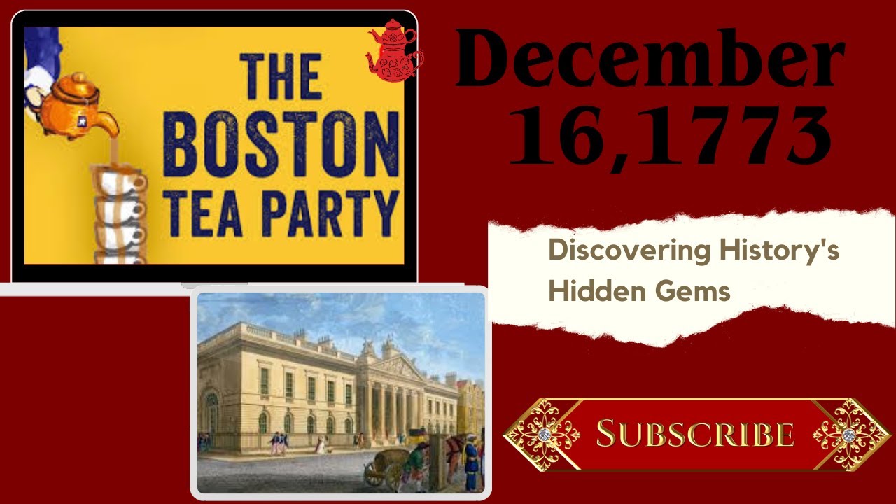 TAXES, TEA & TYRANNY IN BOSTON History Traveler Episode 258 YouTube
