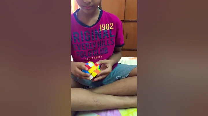 Fun with Cubes - solving a 3x3 rubik's cube| Neera...