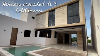 Excelente PROPIEDAD EN VENTA AL NORTE DE MÉRIDA en privada residencial con LAS MEJORES AMENIDADES