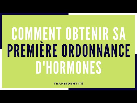 Vidéo: Comment démarrer un traitement hormonal substitutif (homme à femme)