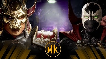 Mortal Kombat 11 - Shao Kahn Vs Spawn (Very Hard)