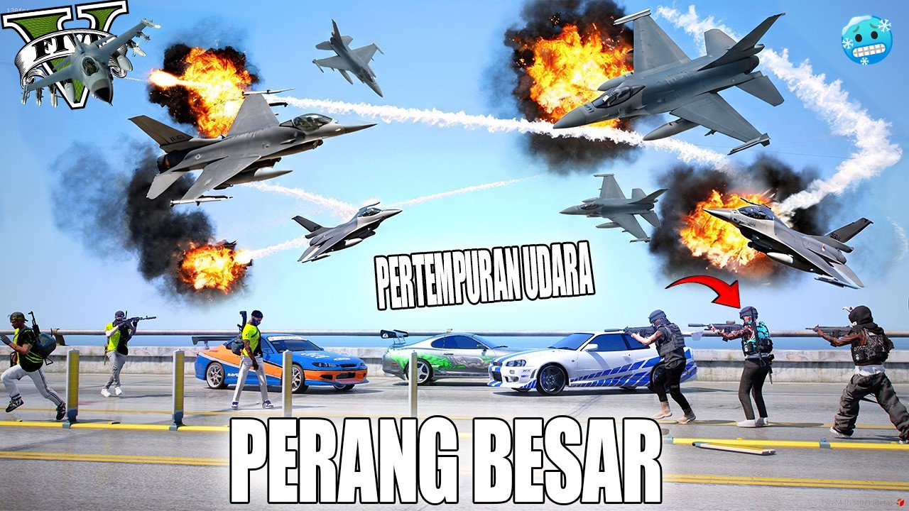 AKSI EPIC !! JOHAN DI BURU OLEH KELOMPOK FAST & FORIOUS !! EPIC WAR !! GTA 5 ROLEPLAY