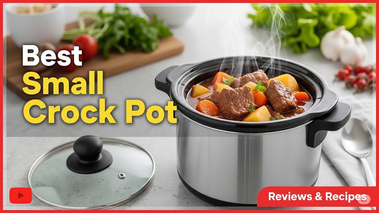 Small Crock TOP 5 Best Small Crock Pot 2026 | Small Slow Cooker Review - YouTube