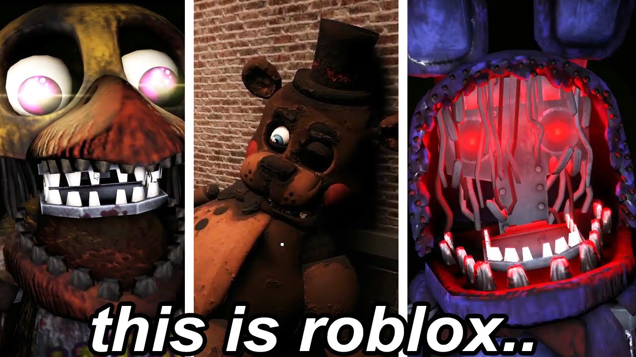 Five Nights at Freddy's in Roblox is terrifyingly good. - YouTube