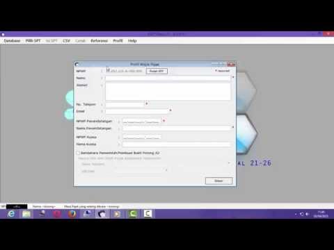 Tutorial Mejalankan Aplikasi Database berbasis visual basic Per Pajakan 2015