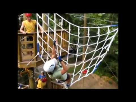 Video: Terrapin Adventures - Ropes Course în Savage, MD