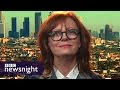 'I don't vote with my vagina': Susan Sarandon on not backing Hillary Clinton - BBC Newsnight