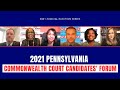 PA Commonwealth Court Candidates Forum 2021