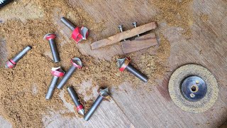 Creative Wood Carving Designs Making With Router Machine Bits