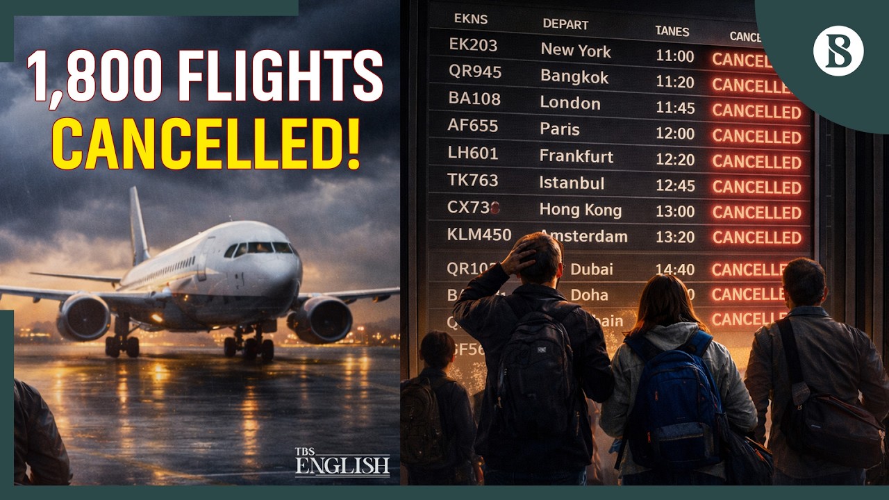 1,800 flights cancelled as Iran strikes trigger global travel chaos ...