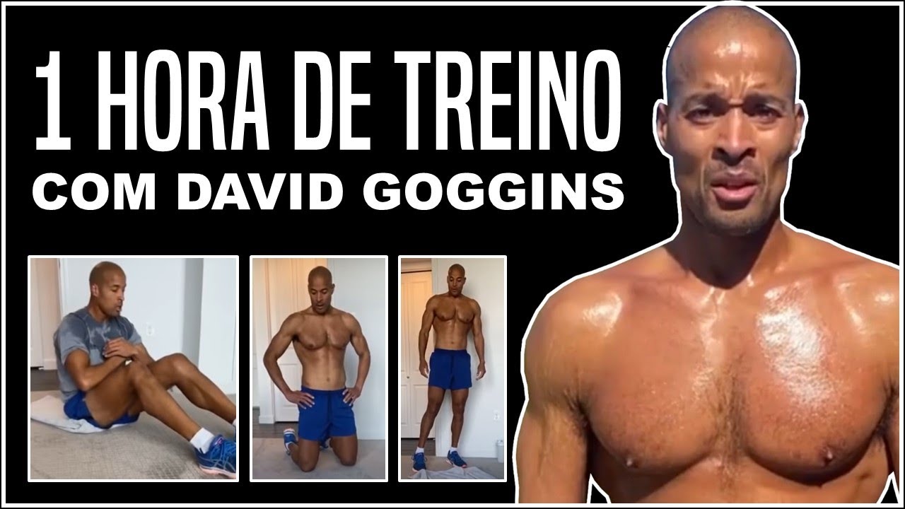 1 hora de exercício guiado com David Goggins Legendado | Treine seu