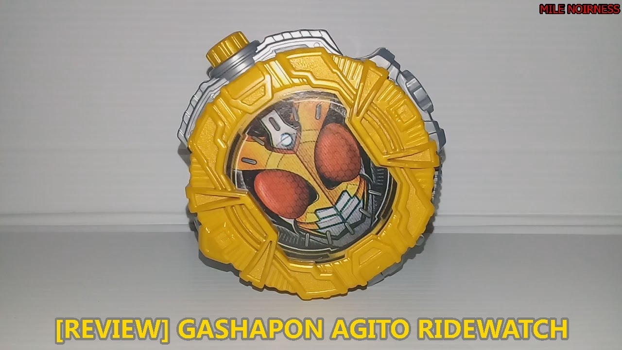 รีวิว ไรด์วอช มาสไรเดอร์ อากิโตะ [Review] Gashapon Agito Ridewatch ...