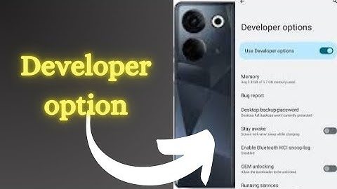 How To Enable/Disable Developer Option On Tacno Camon 20 & pro (2024).