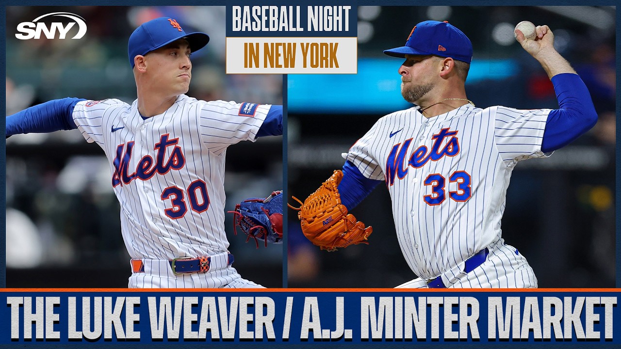 What kind of return could the Mets get for relievers Luke Weaver and A.J. Minter?