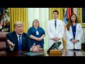 President Trump rebukes nurse in coronavirus personal protective equipment exchange