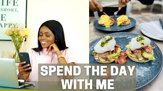 SPEND THE DAY WITH ME | JAPANESE GARDEN , BREAKFAST , GROCERIES , BAKING AND MORE