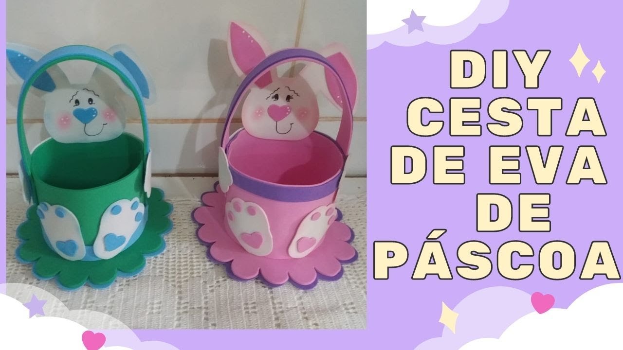 LEMBRANCINHA LINDA PARA PÁSCOA / EM EVA PARA PÁSCOA! 2023🐇