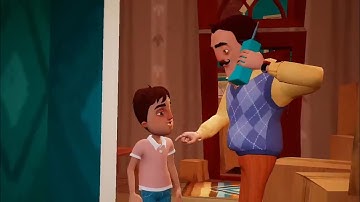 Hello Neighbor Hide & Seek Mobile Gameplay Walkthrough Part 1 - Stage 1 (ios)