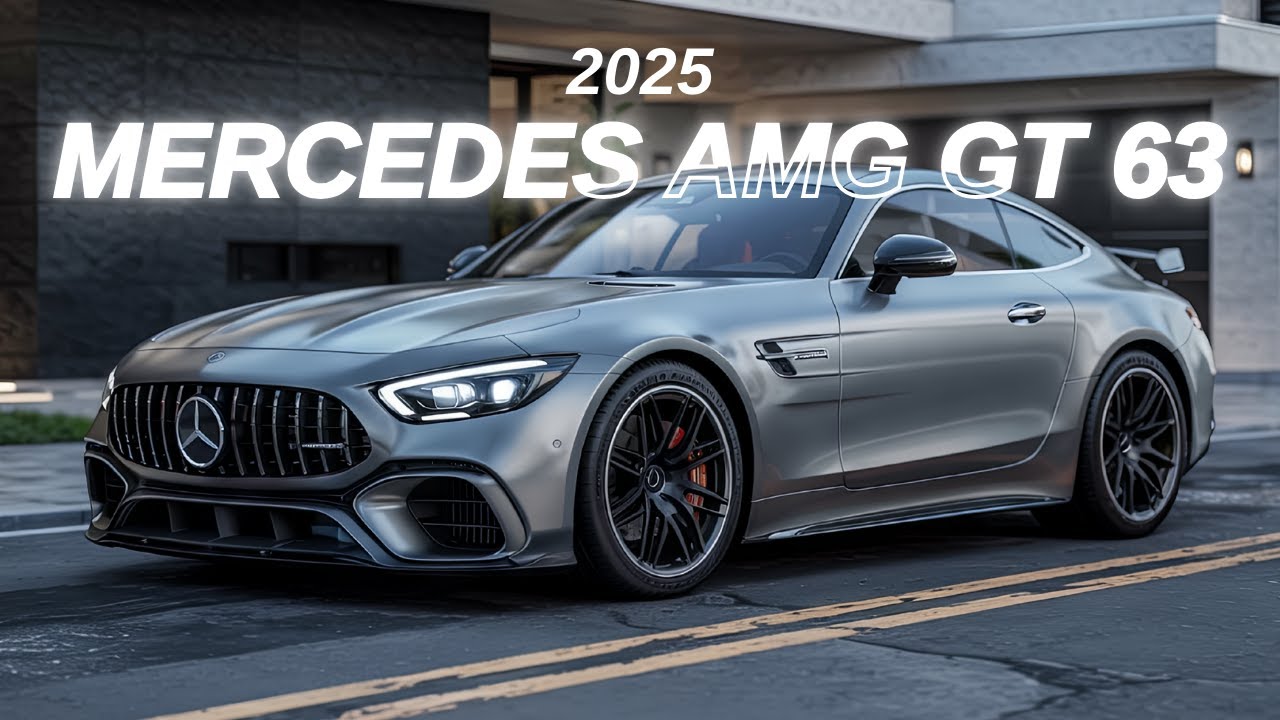 2025 AMG GT 63 – Supercar Speed with Business-Class Comfort?