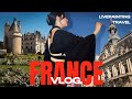 【Vlog】フランス5泊7日🇫🇷ライブペイントと街歩き/お城巡り🏰