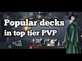 Harry Potter Magic Awakened: Common decks in top tier solo PVP / Duel