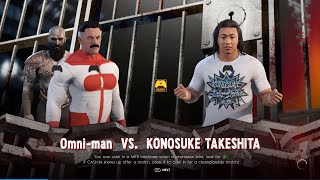 Omni Man vs Konosuke Takeshita - CMV-W Carnage: international incident