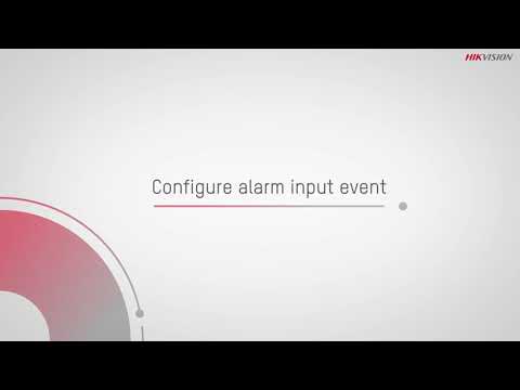 How to Configure Alarm Input to Trigger Recording (Hikvision NVR/DVR) - video from Jetview Electronics