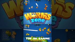 Worms zone io hungry snake mod apk unlimited money #gaming #game #viral #toprkgaming screenshot 4