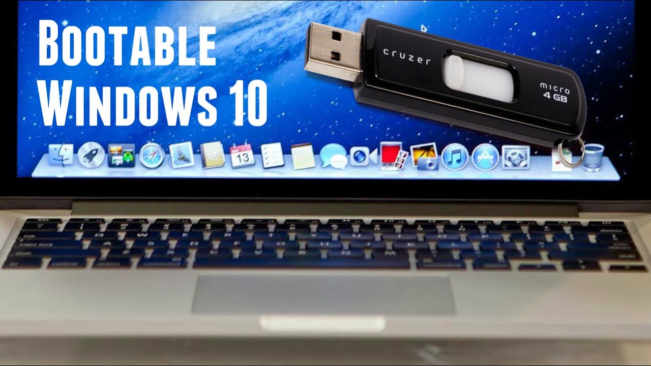 how to install mac os on windows 10 with usb drive