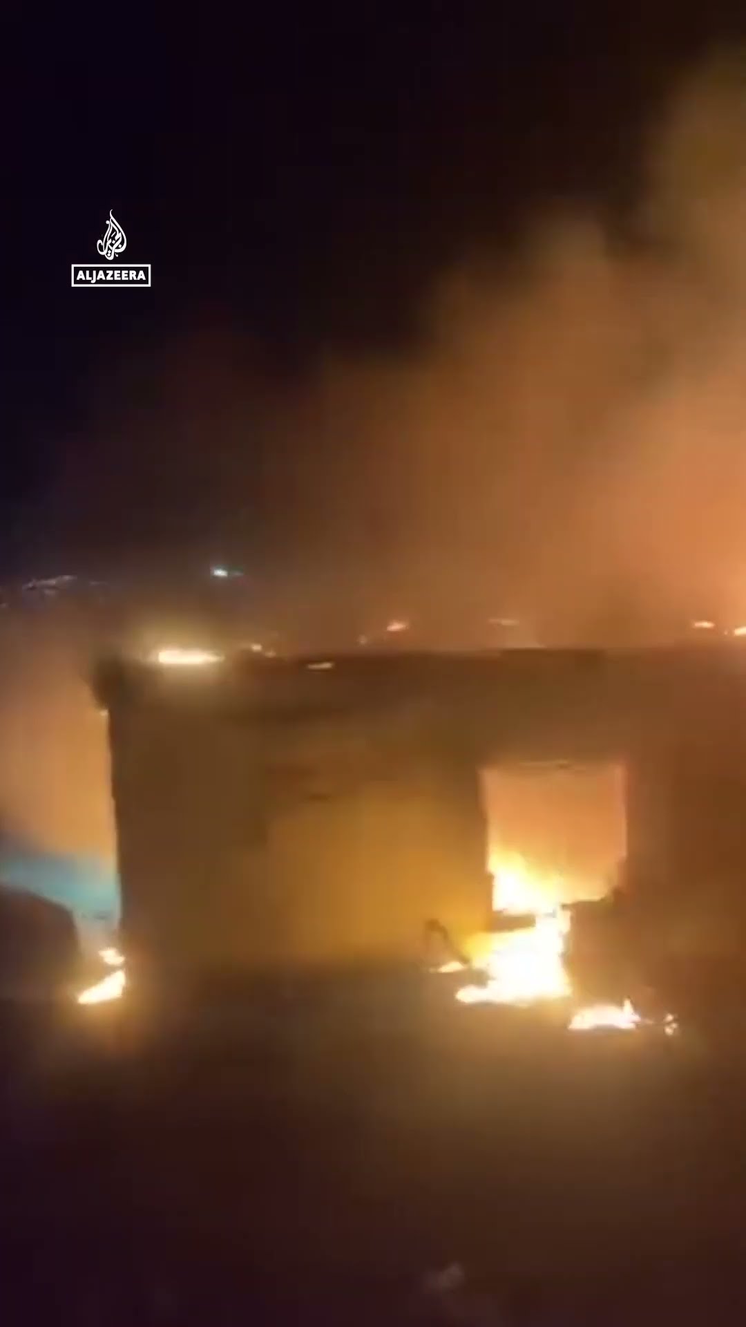 Israeli settlers set fires, vandalise buildings in occupied West Bank | AJ #shorts